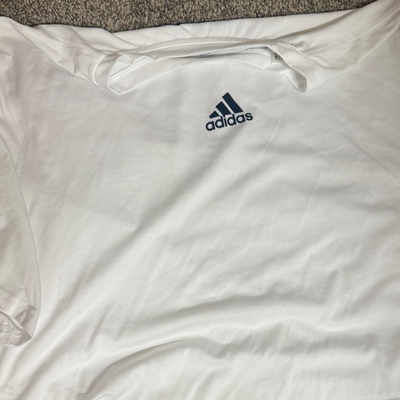 Adidas Men’s 2XL Red and White Short Sleeve Tees - Picture 5 of 5